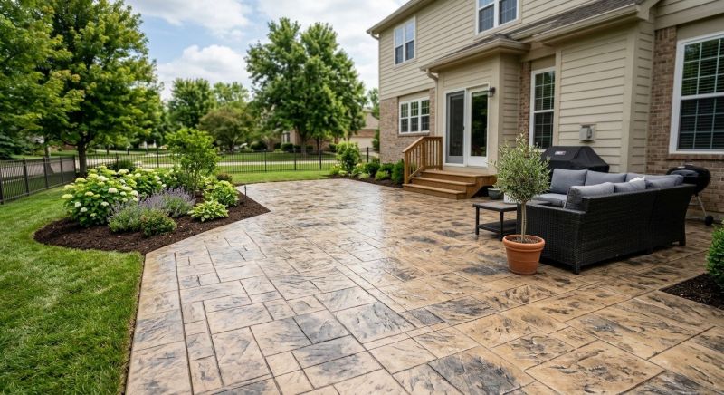 Patio Stamping in Corpus Christi, TX